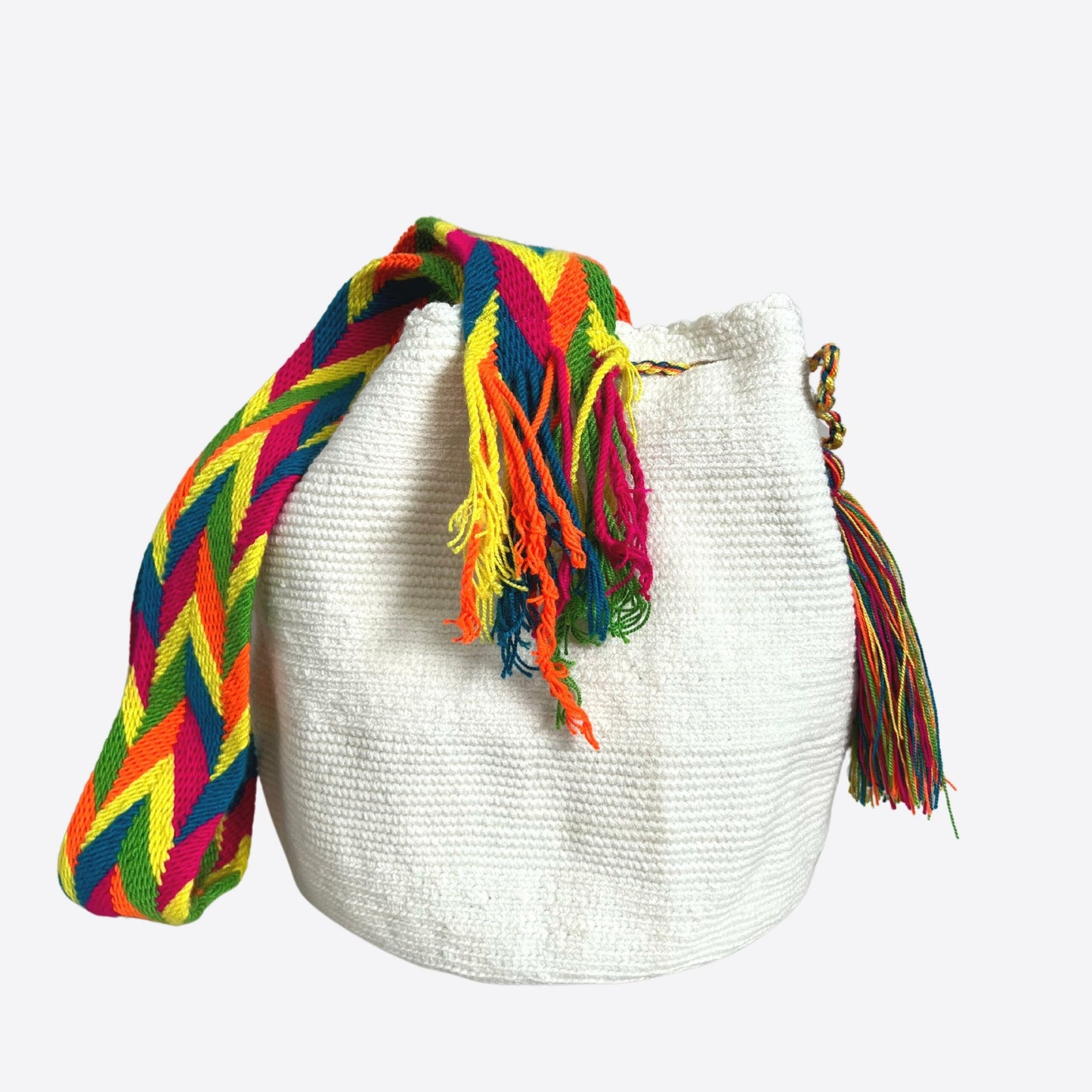 White & Bright Wayúu Style Bag