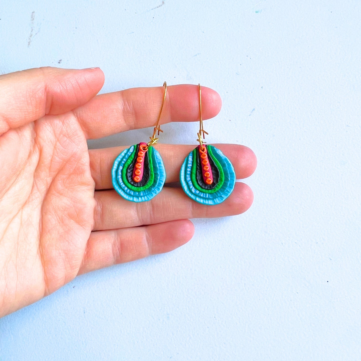Caterpillar Earrings