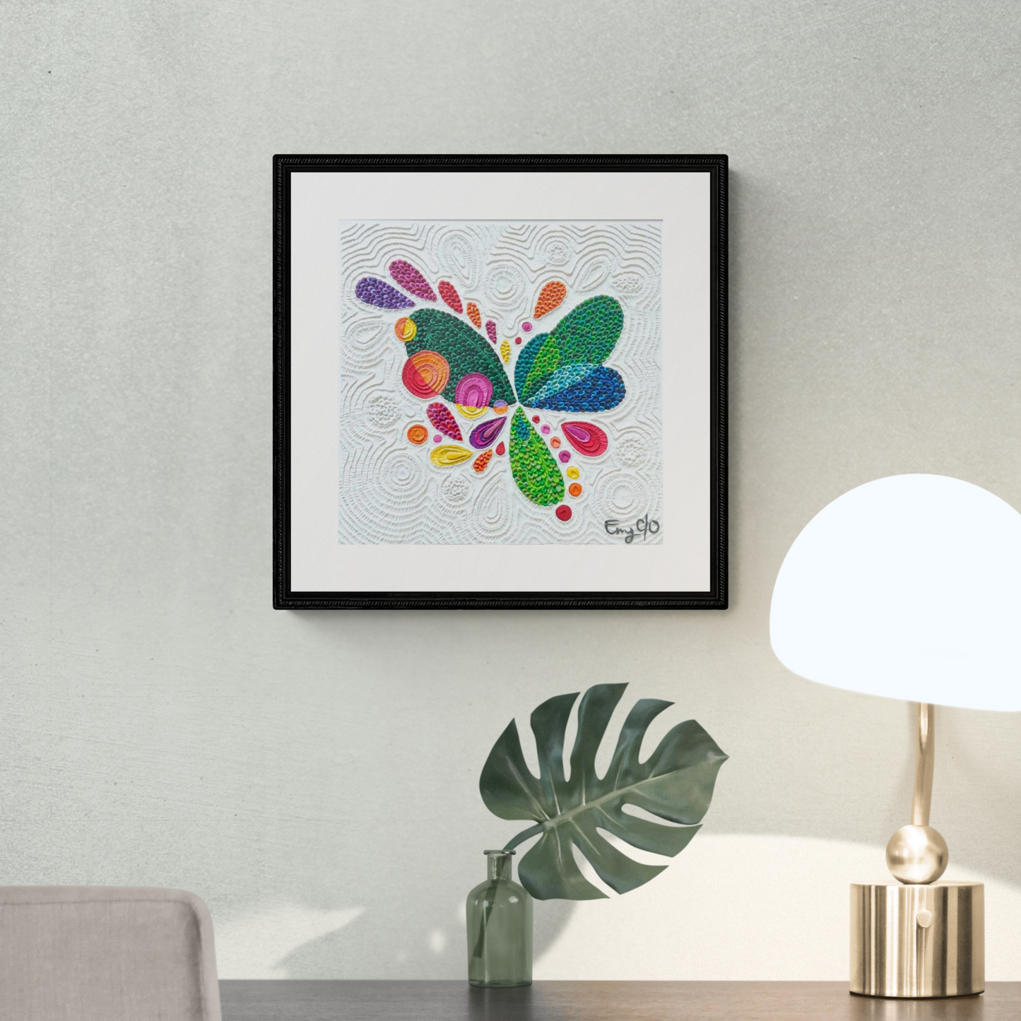 ''Transform'' Clay Art Print