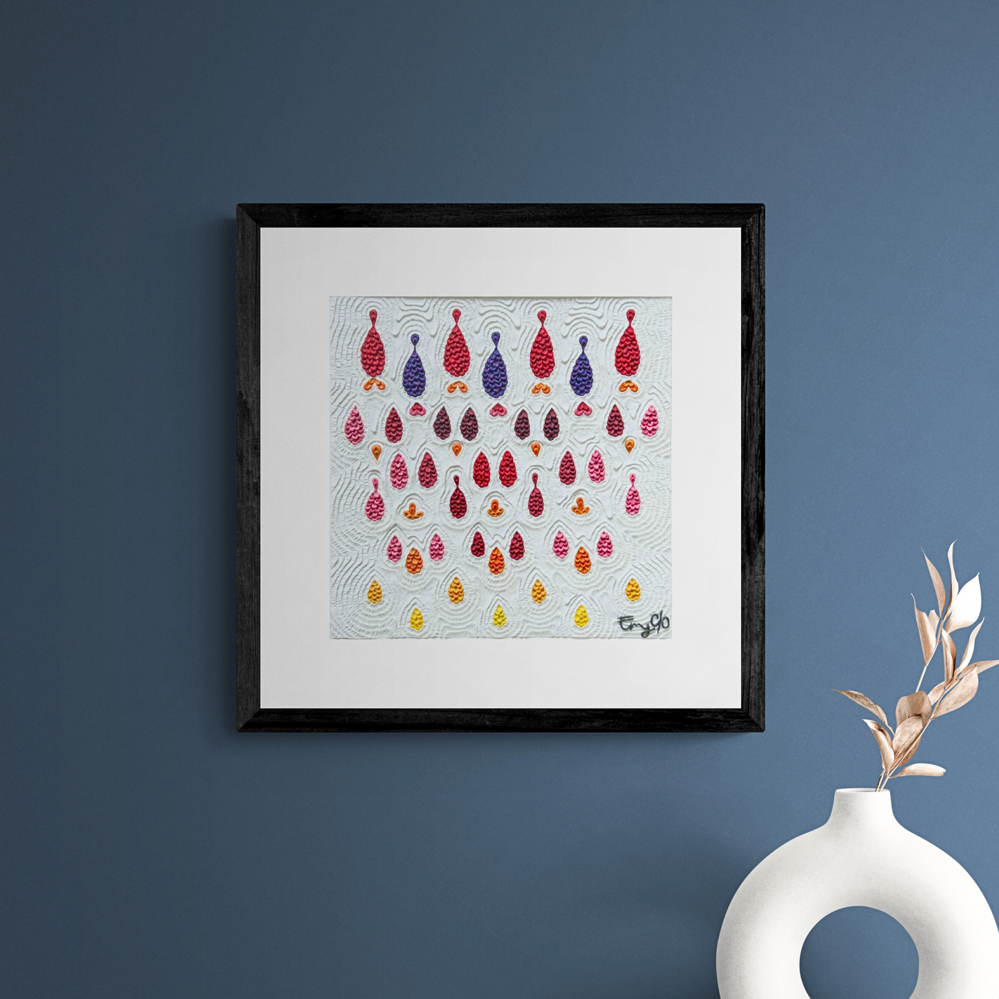 ''Receive'' Clay Art Print