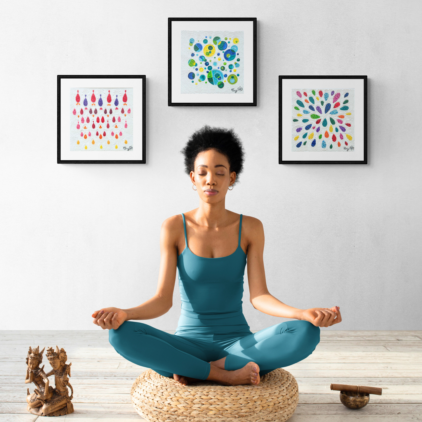 ''Receive'' Clay Art Print