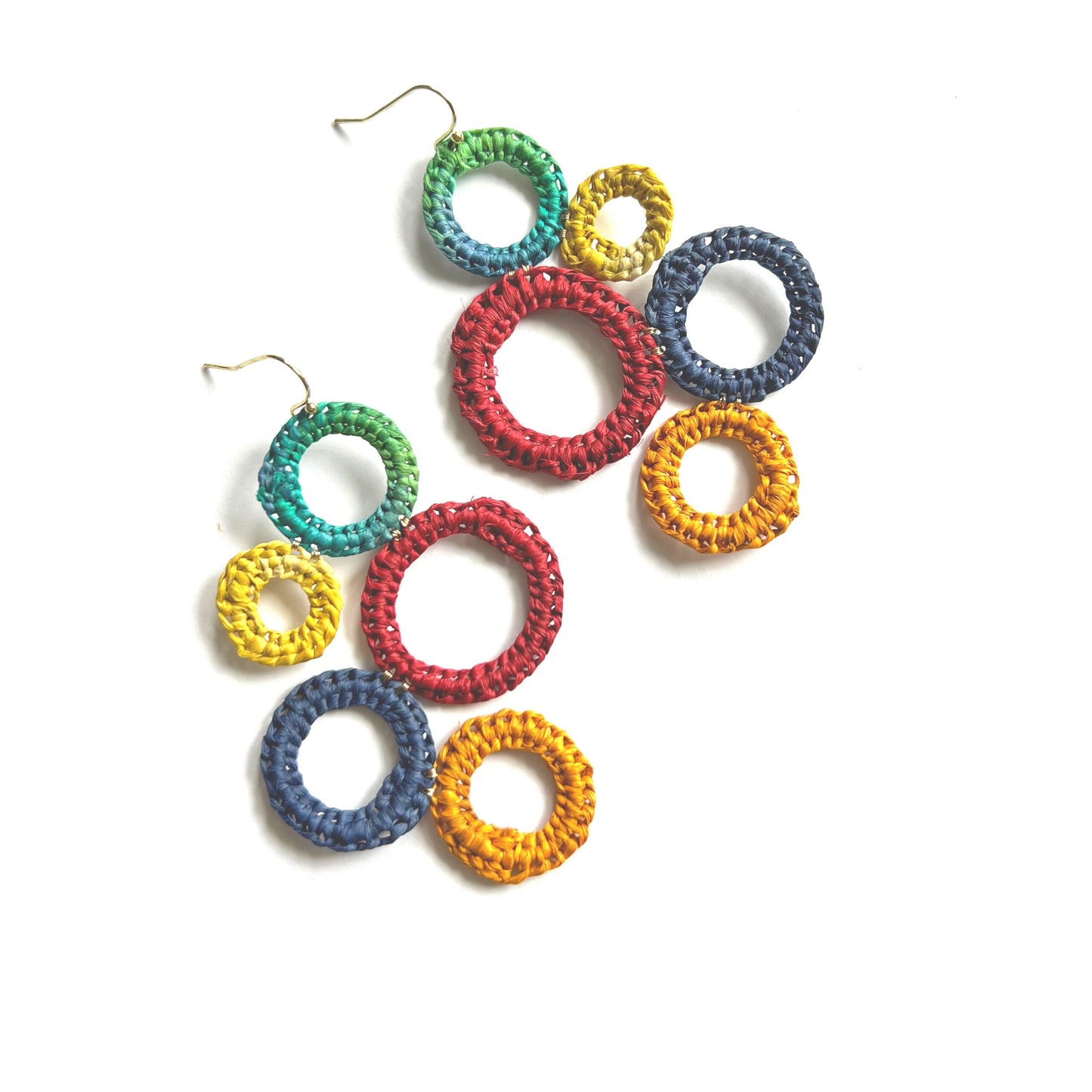 The Bubbly You Raffia Earrings