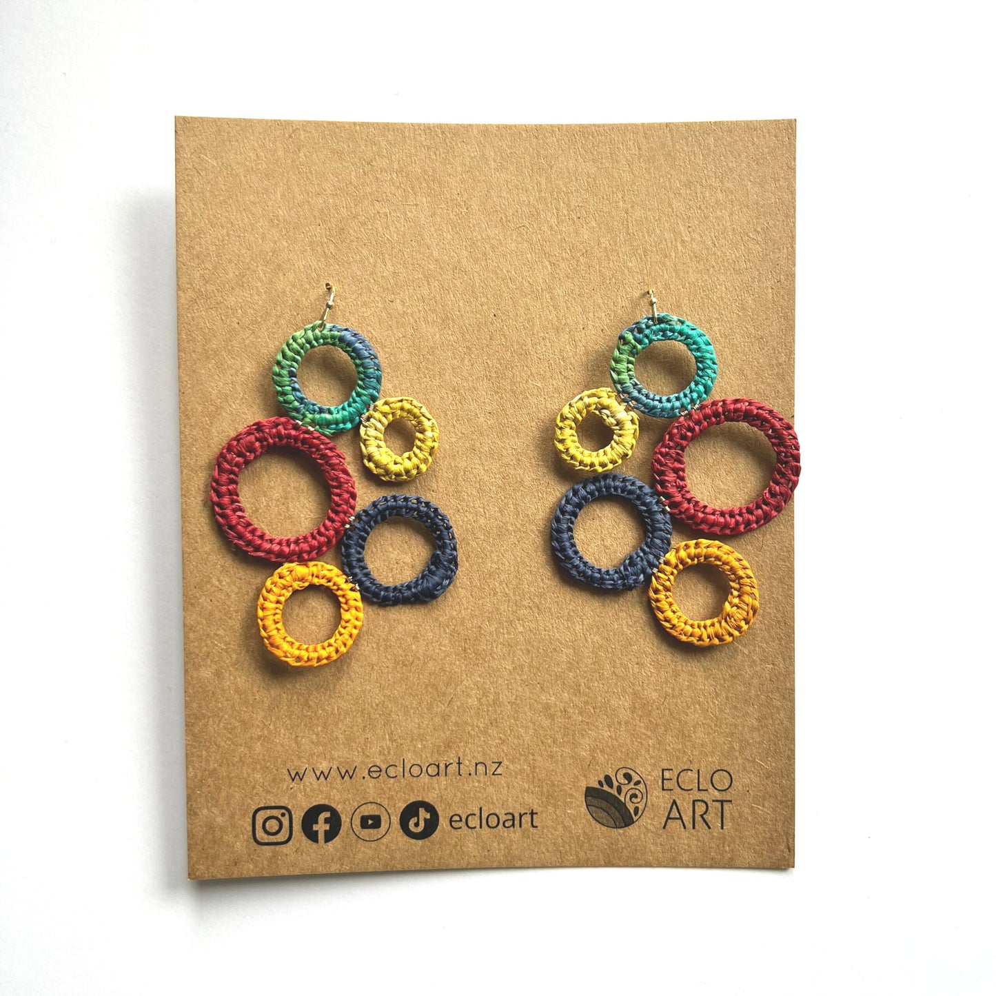 The Bubbly You Raffia Earrings