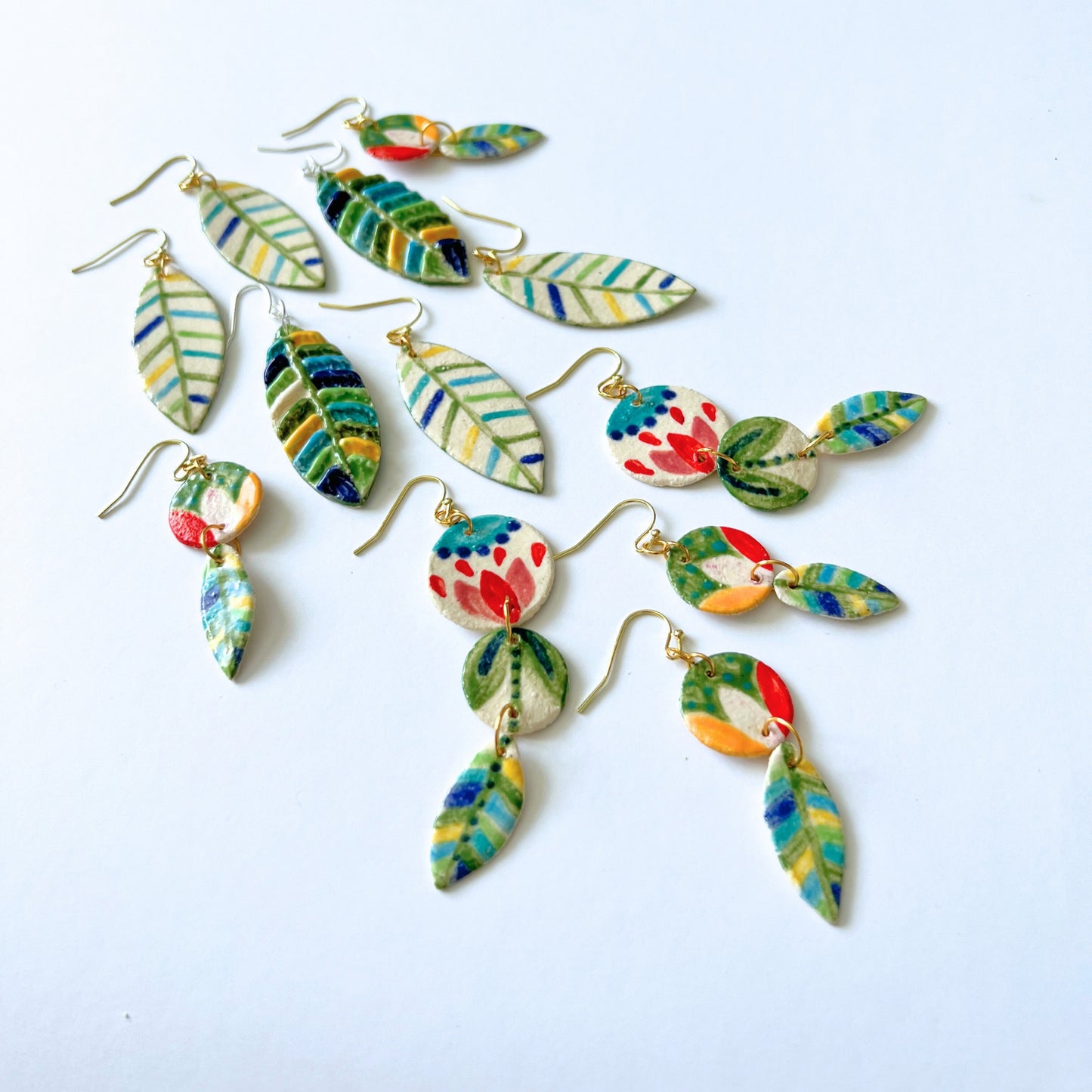 First Blossom Earrings // Flat Surface