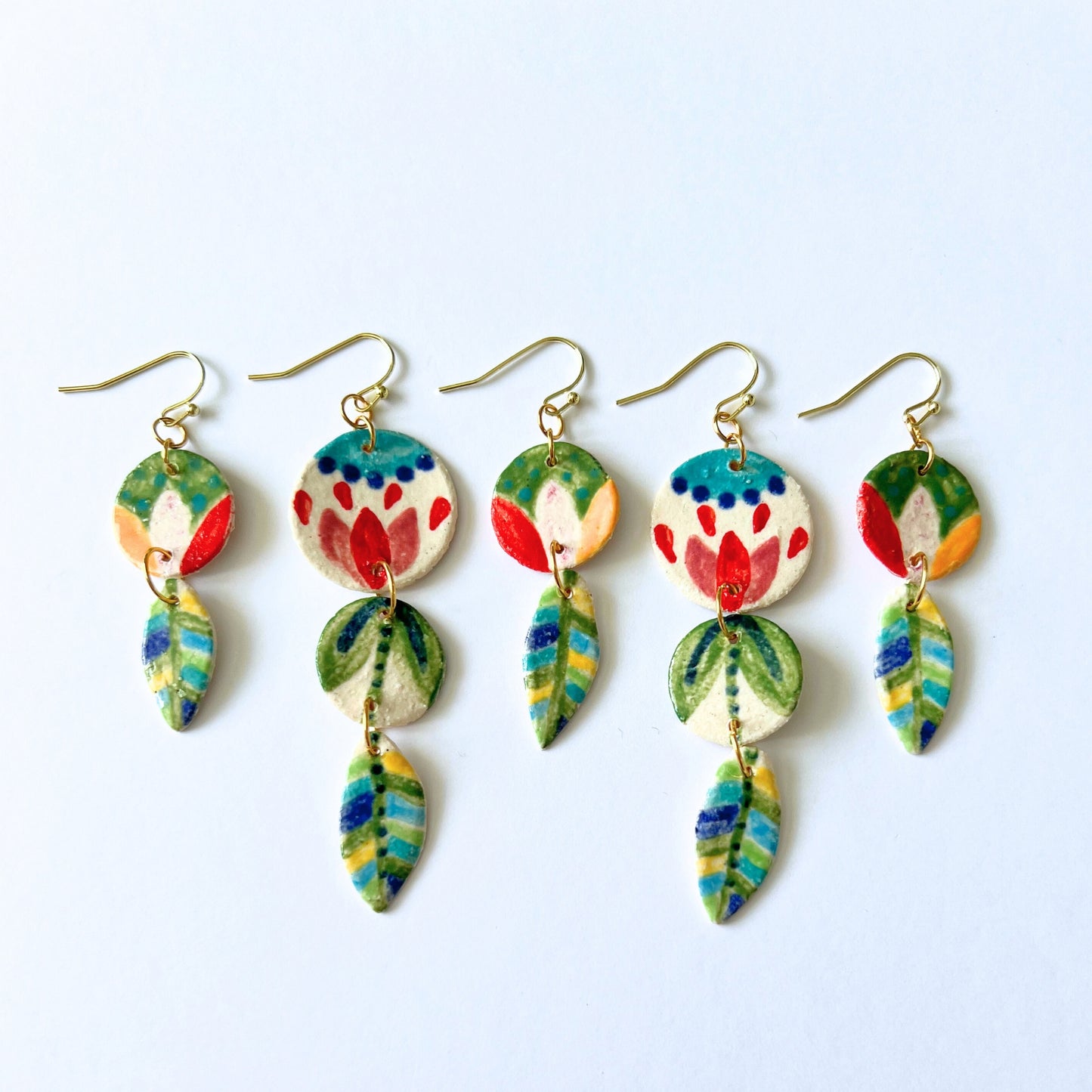 First Blossom Earrings // Flat Surface