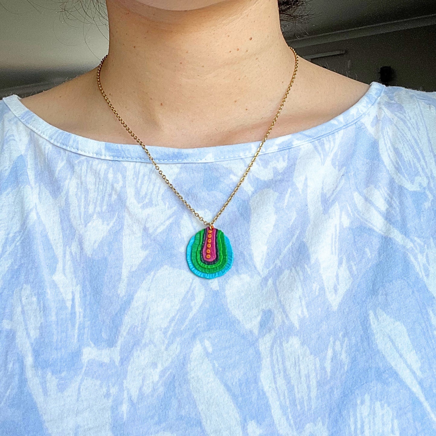 Caterpillar Necklace