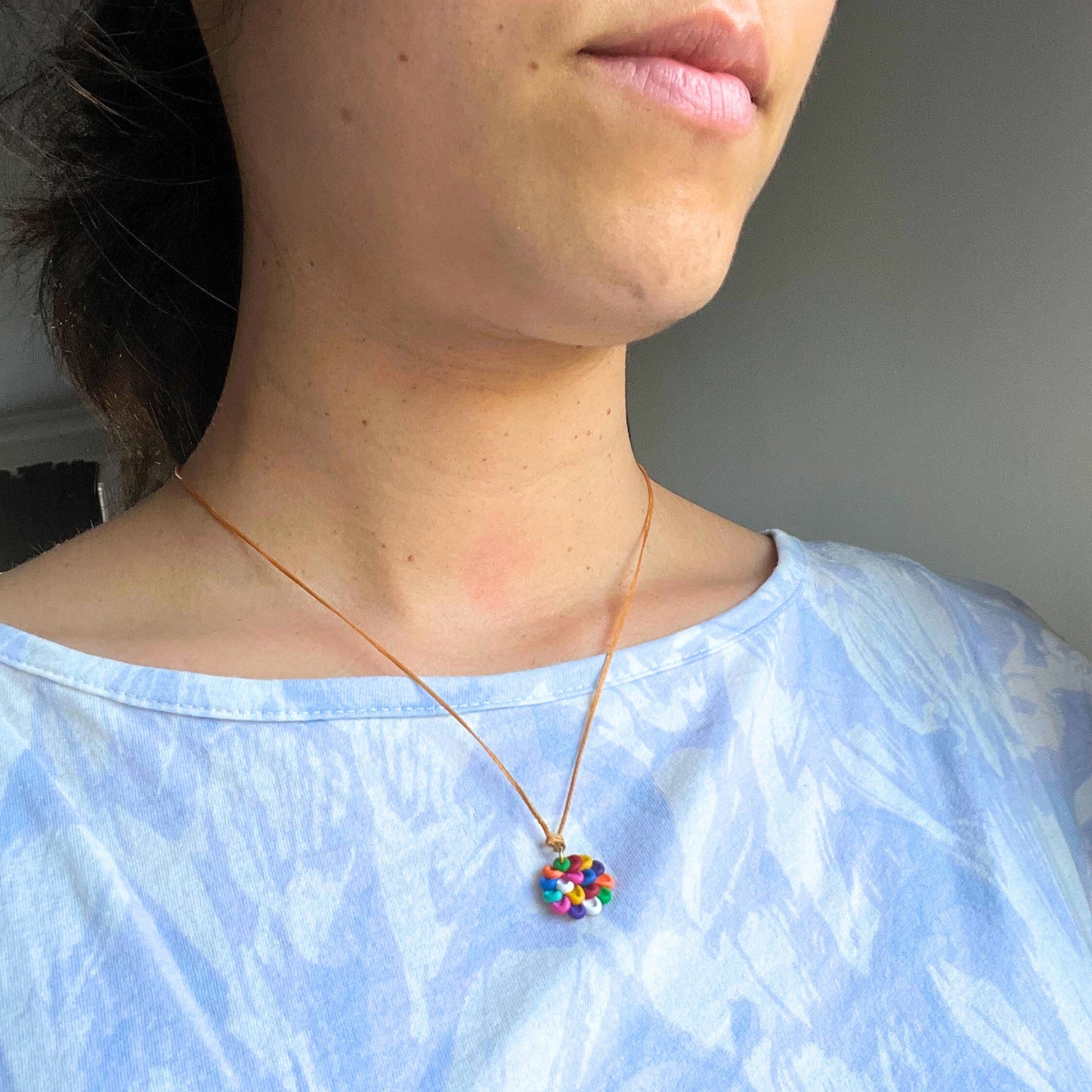 Colourful Flower Necklace