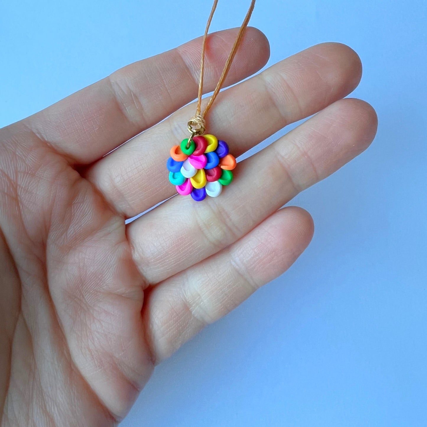 Colourful Flower Necklace