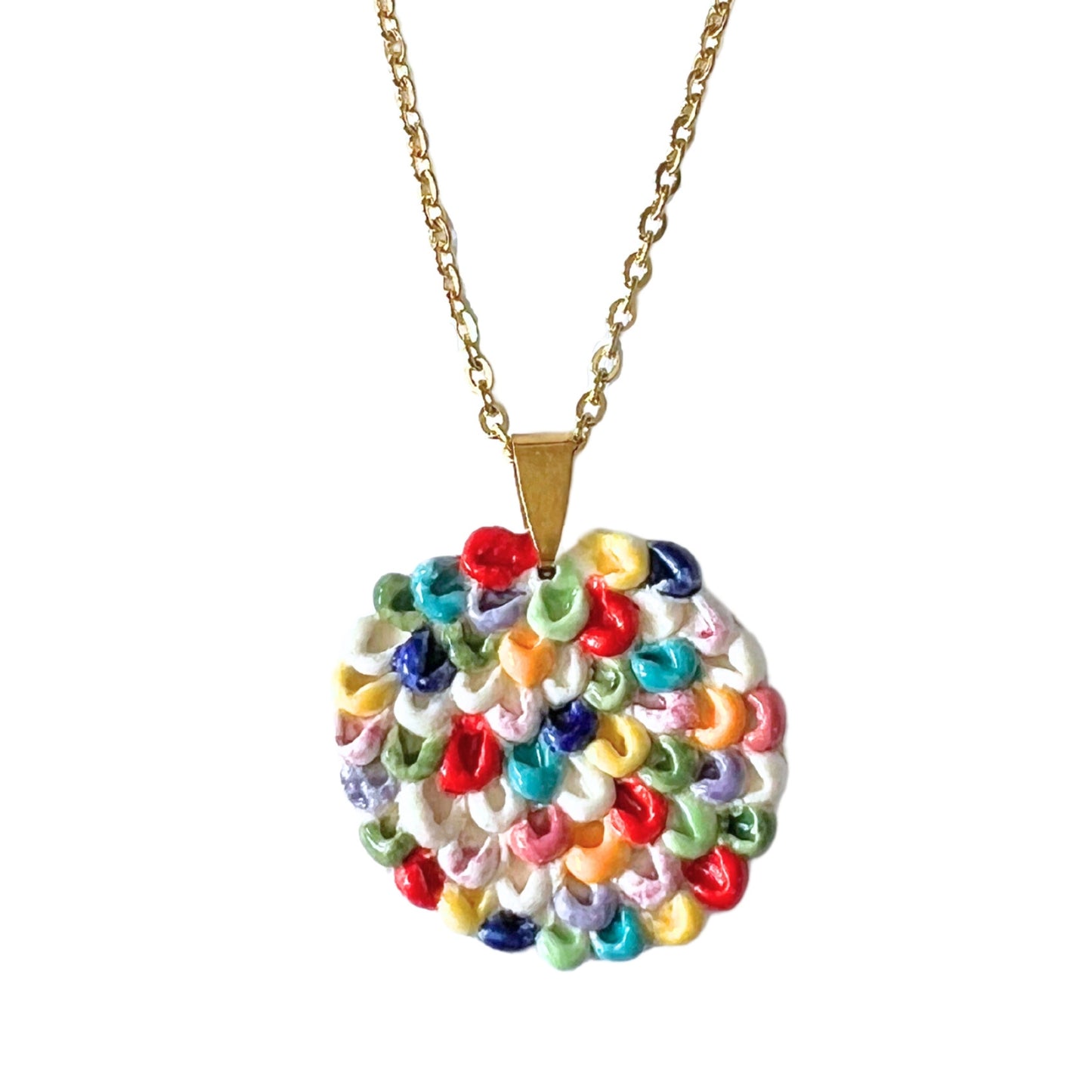 Confidence Necklace // Textured Surface