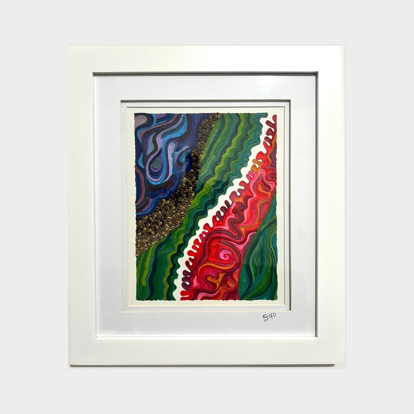 Exotica Original Clay Art Piece