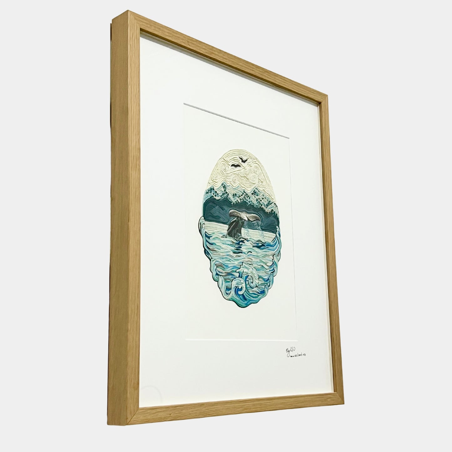 ''Ocean's Symphony'' Original Clay Art Piece SOLD