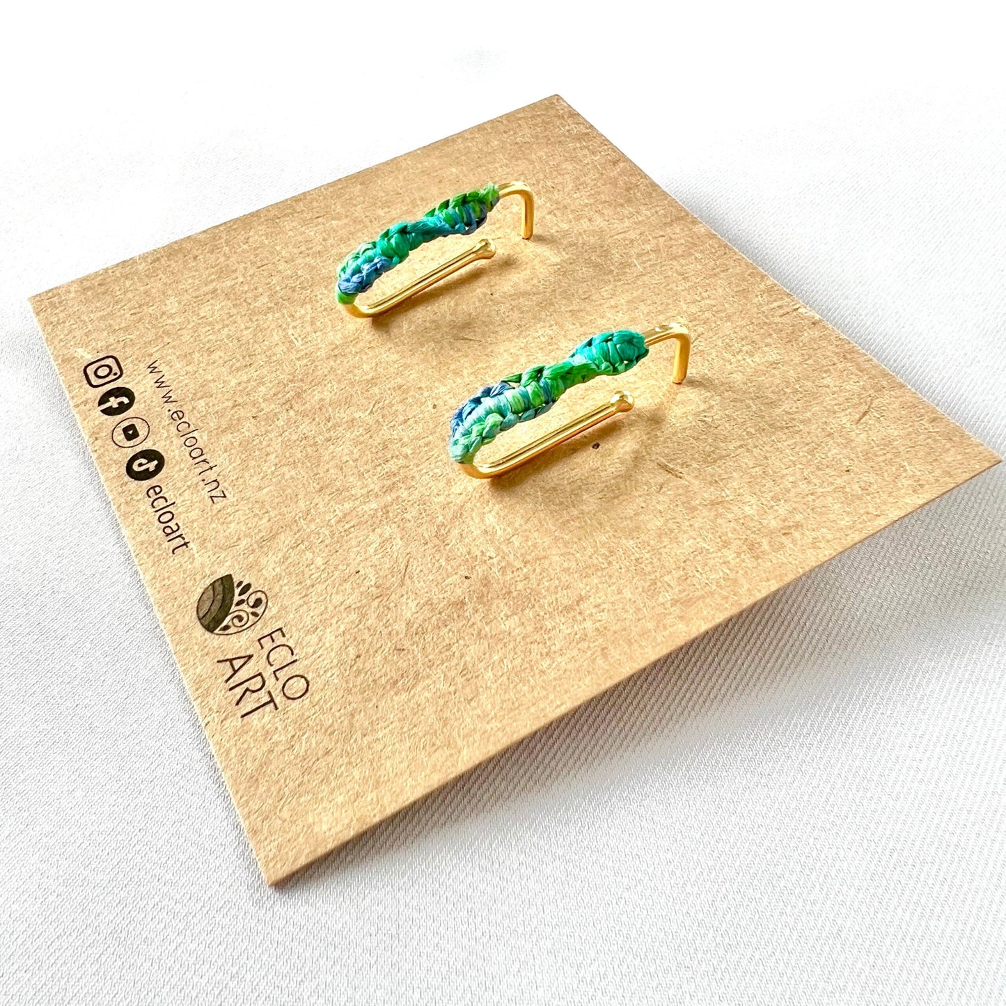 The Seeds Raffia Studs