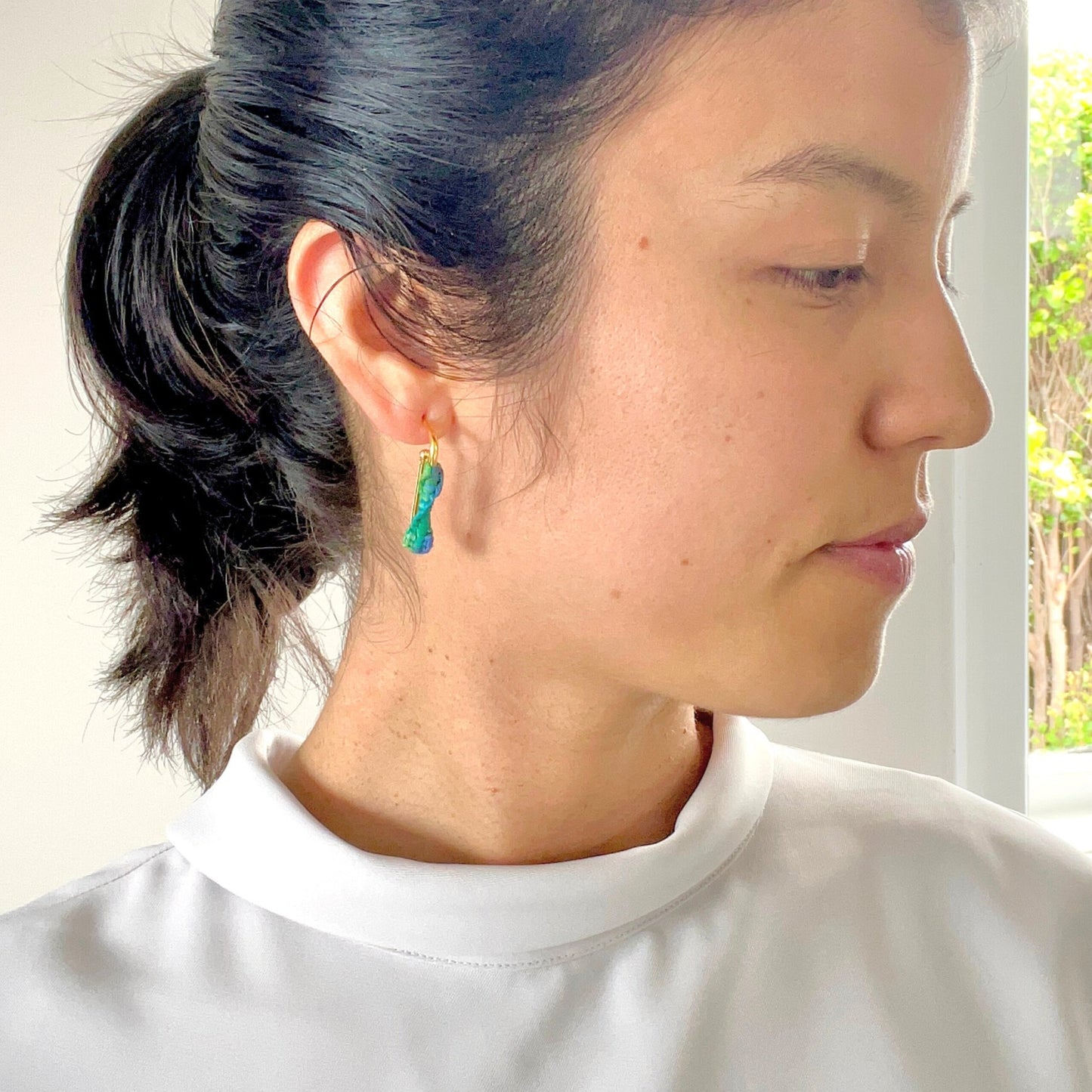 The Seeds Raffia Studs