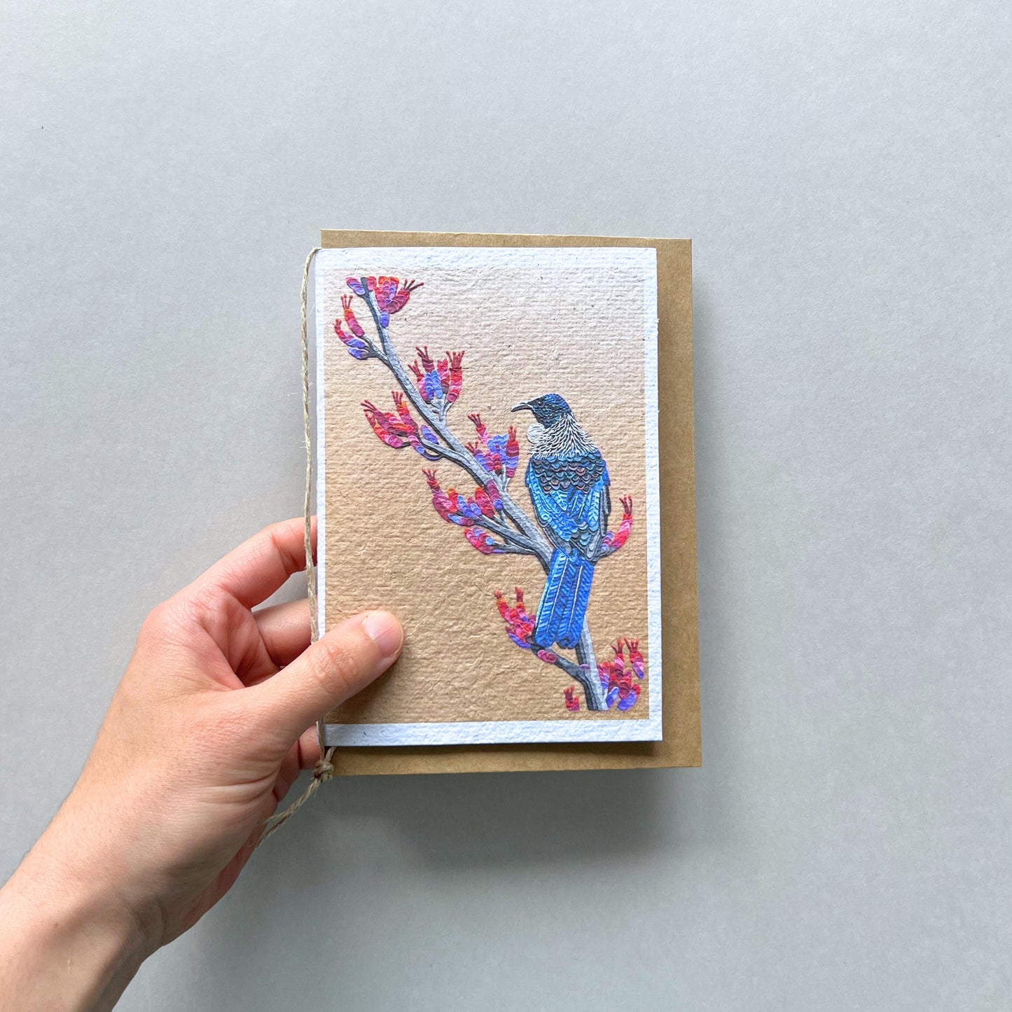 Tui Bird Plantable and Reusable Greeting Card