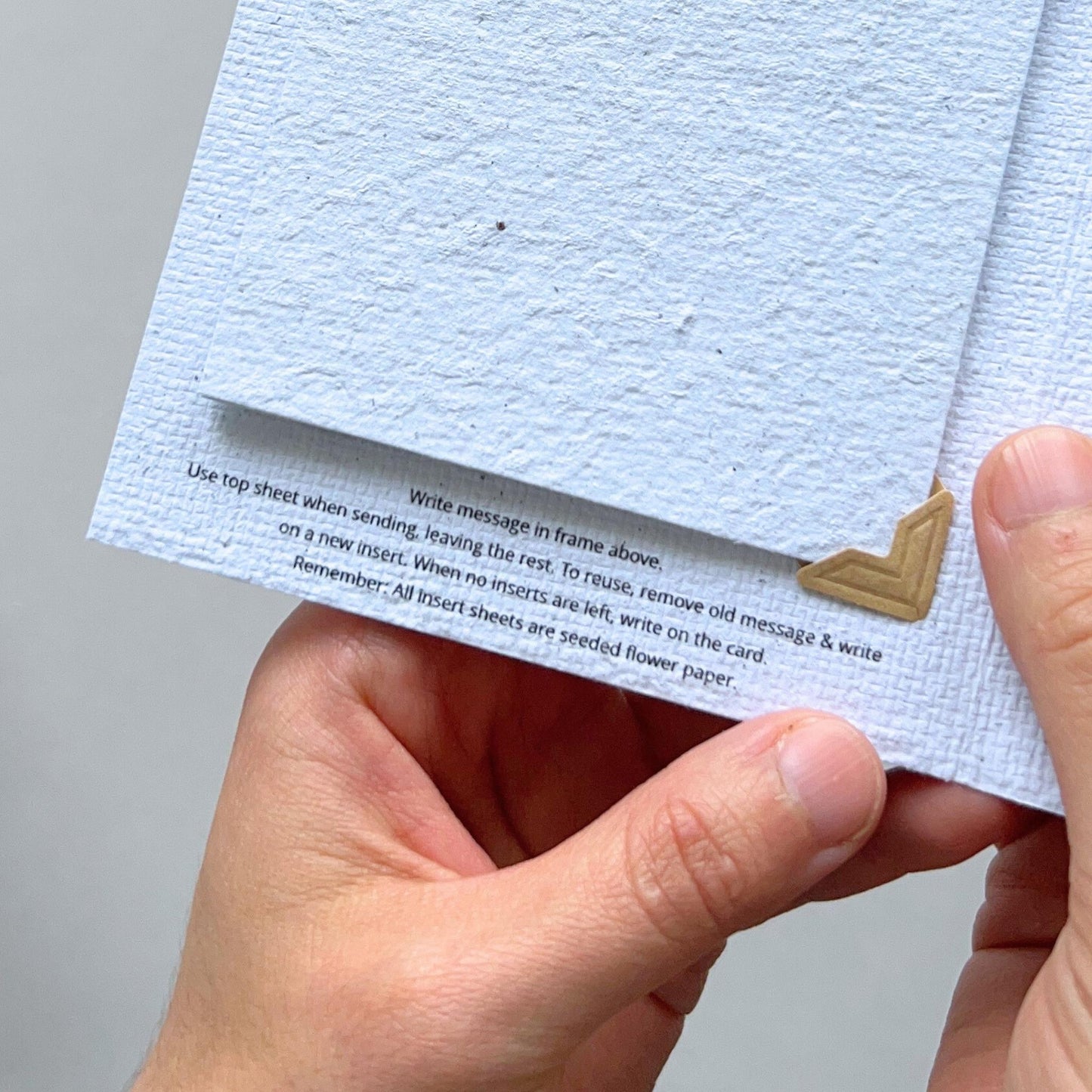 Ruru Bird Plantable and Reusable Greeting Card
