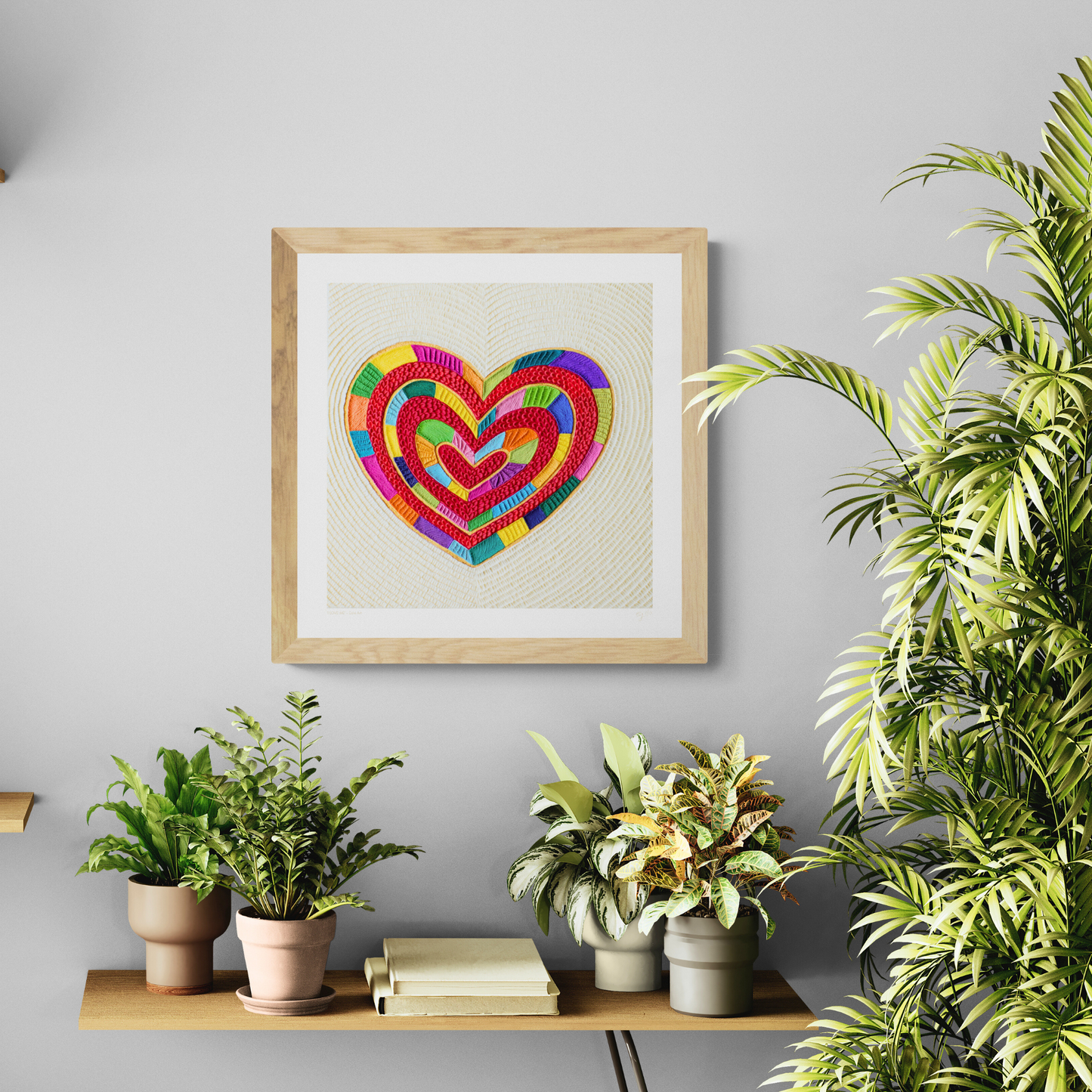 I LOVE ME Art Print by Emy Oikawa, Eclo Art