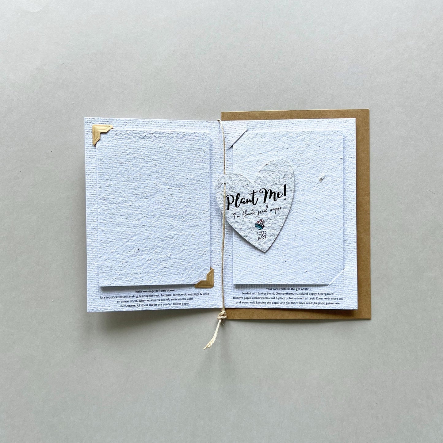 Tui Bird Plantable and Reusable Greeting Card