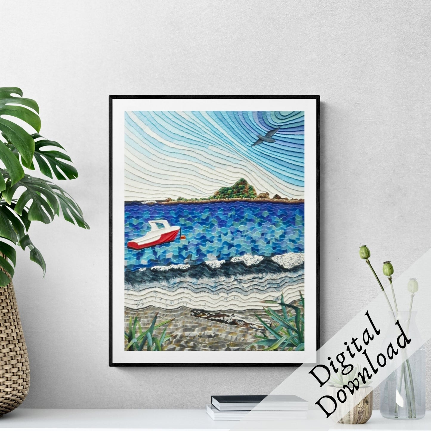 Island Bay, Wellington – Downloadable Print