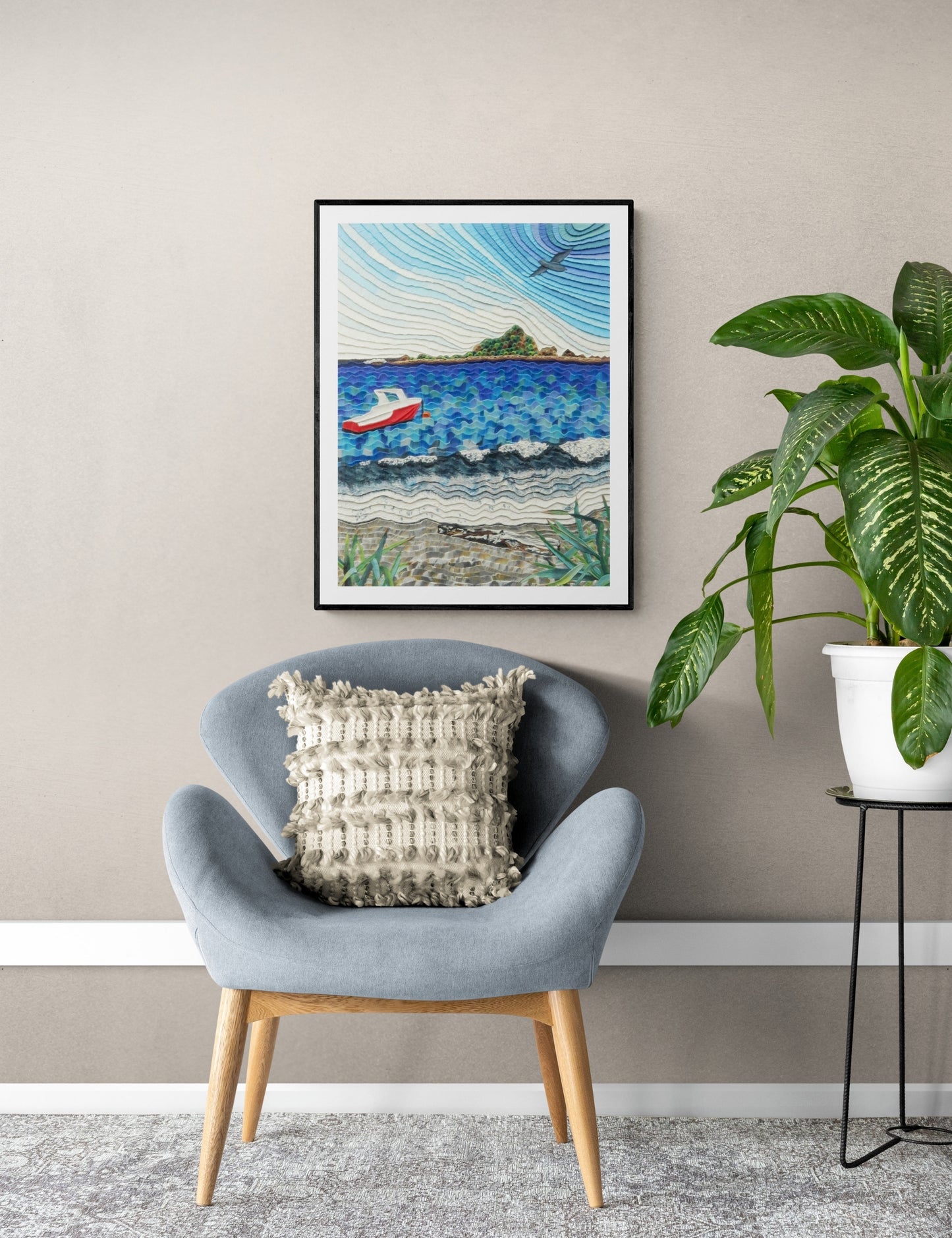 Island Bay, Wellington – Downloadable Print