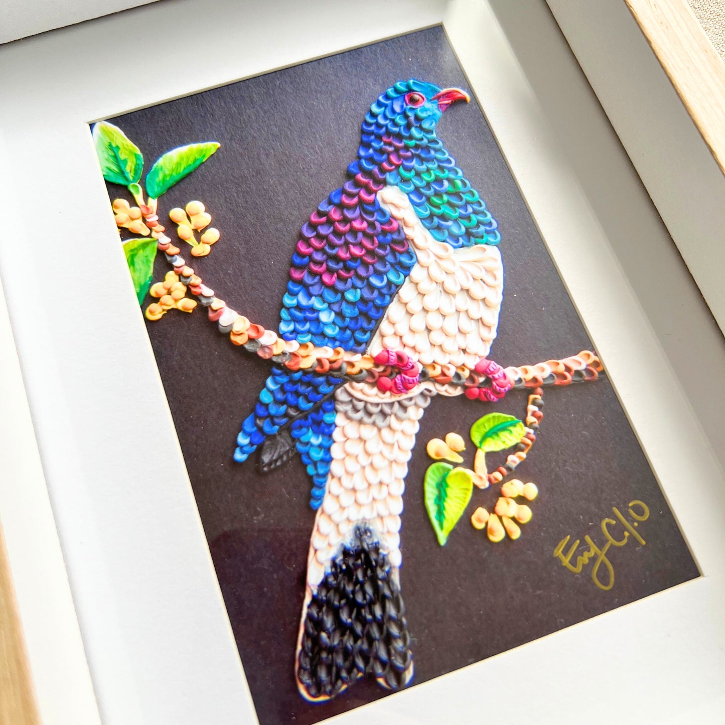 Kereru Bird Framed Print