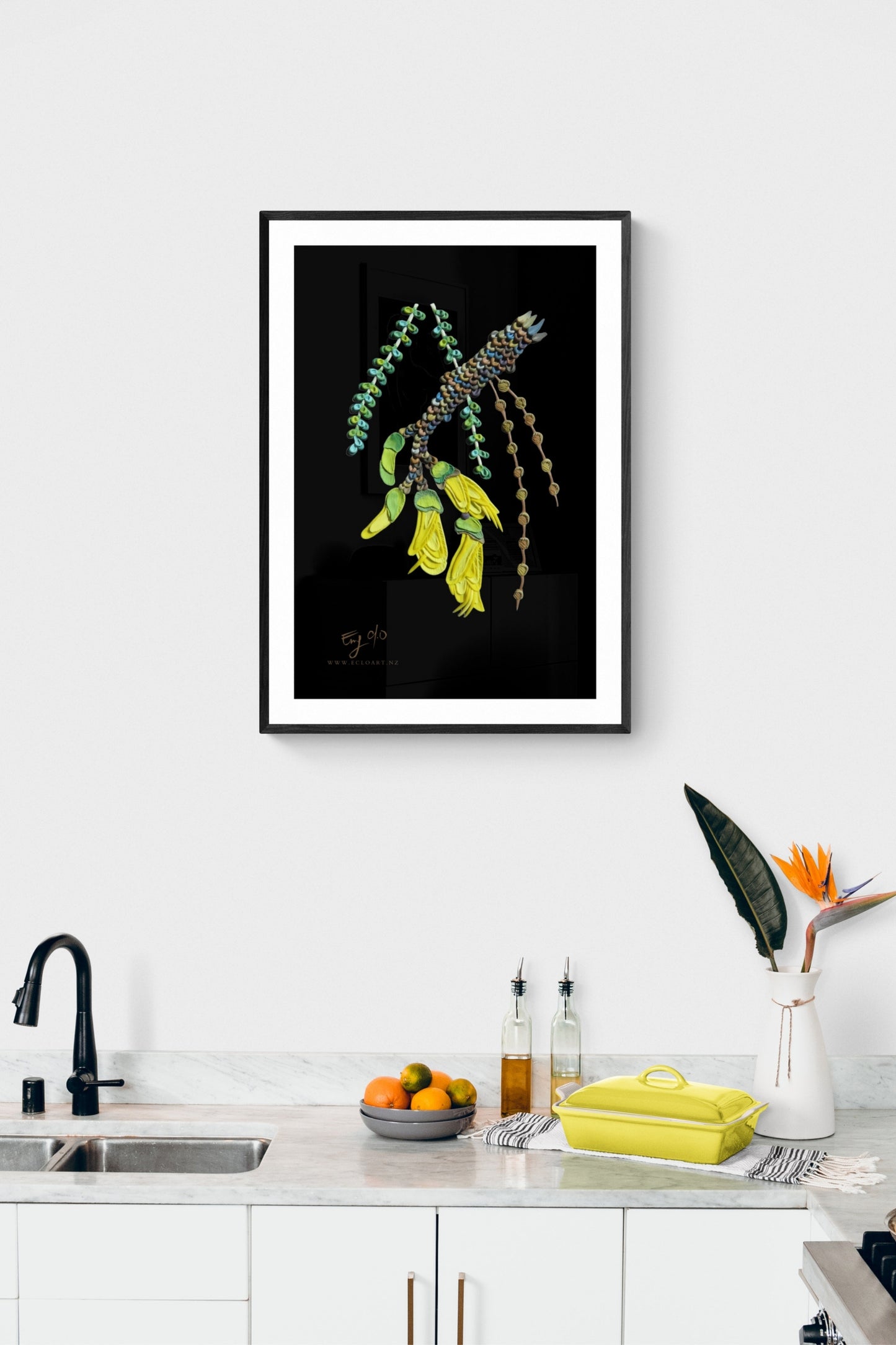 Kowhai Flower – Downloadable Print