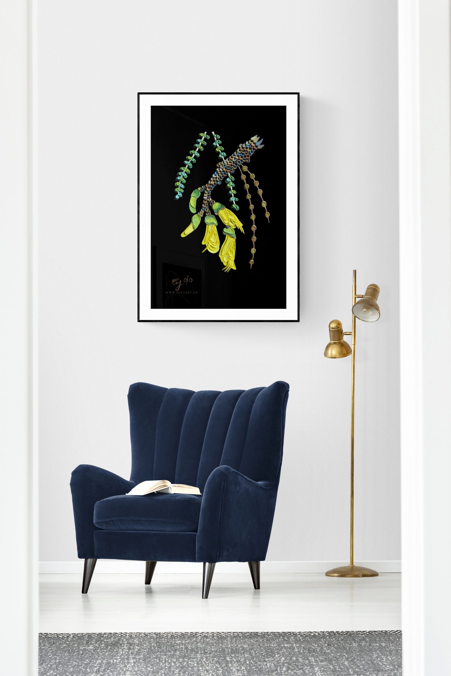 Kowhai Flower – Downloadable Print