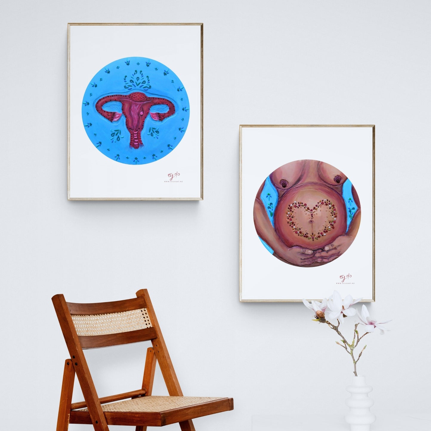 Bundle of 3 Maternity Series – Downloadable Print