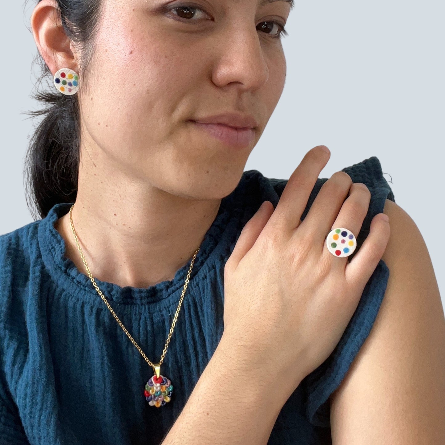 Nourish Studs // Flat Surface