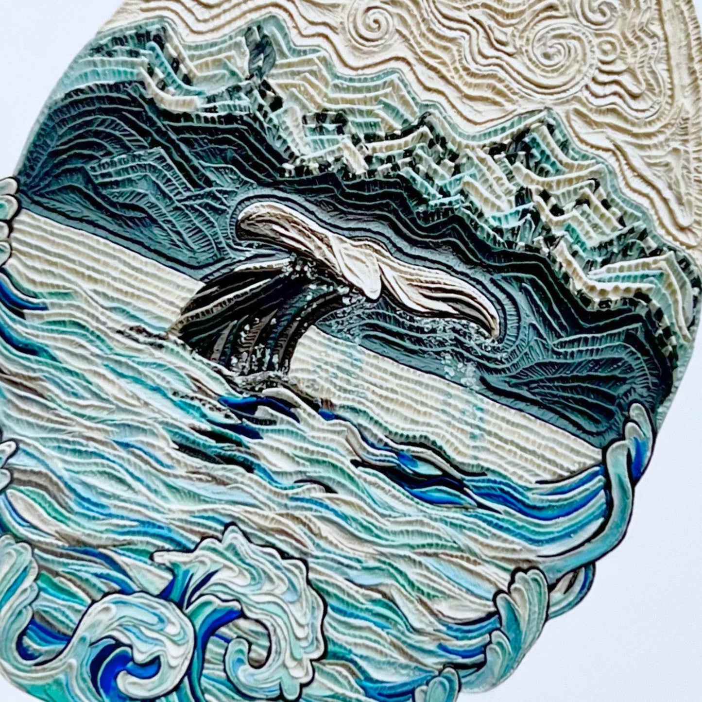 Ocean's Symphony A4 Print