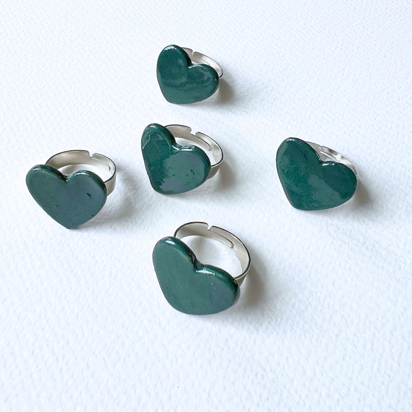 Whispers of The Forest Set - Earrings, Studs, Ring and Necklace