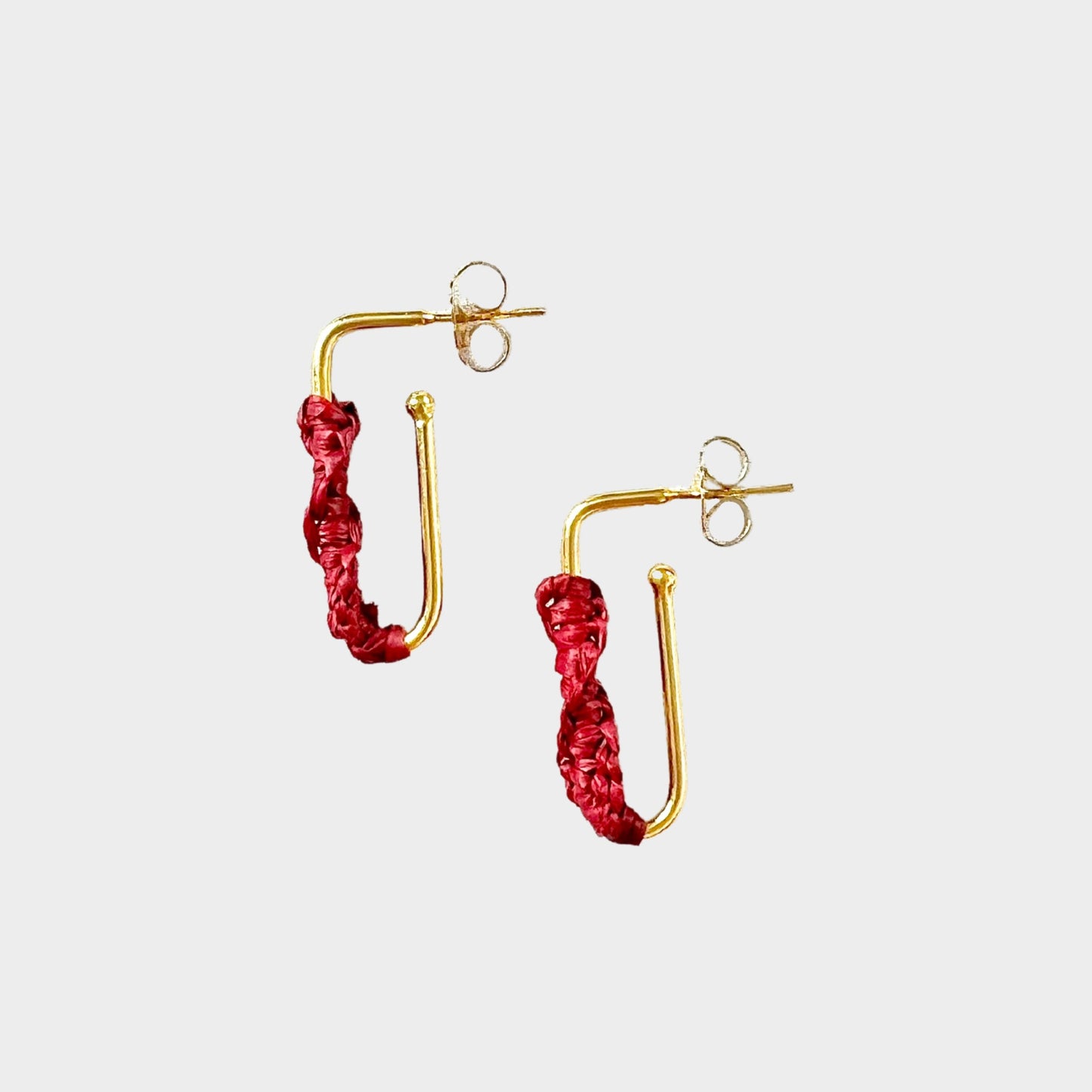 The Seeds Raffia Studs