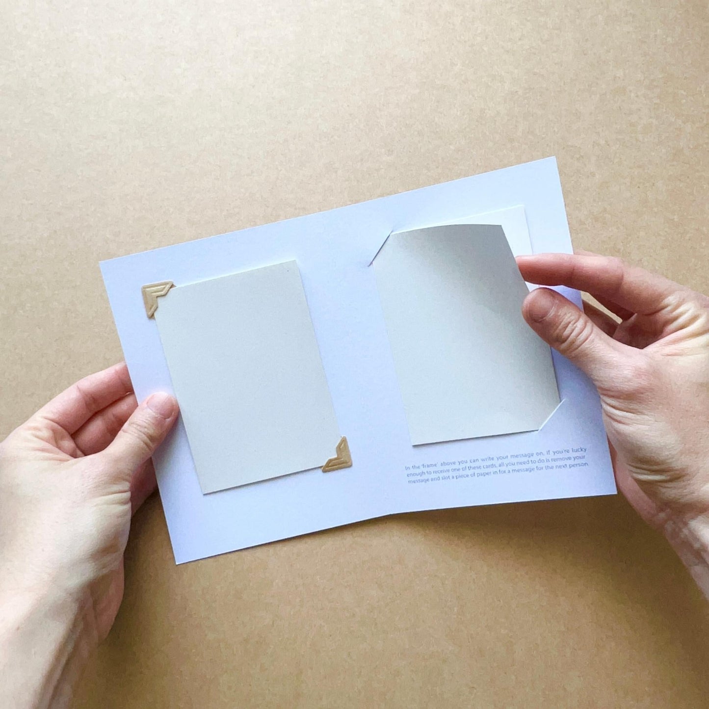 Hiking Reusable Greeting Card