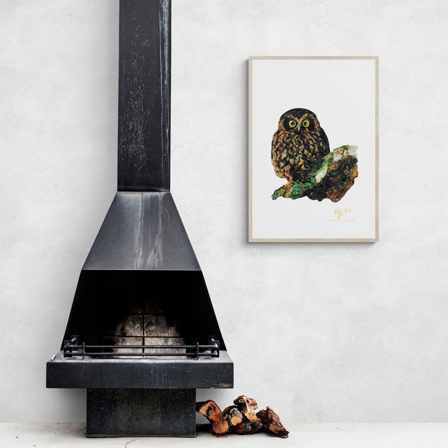 Ruru Bird – Downloadable Print