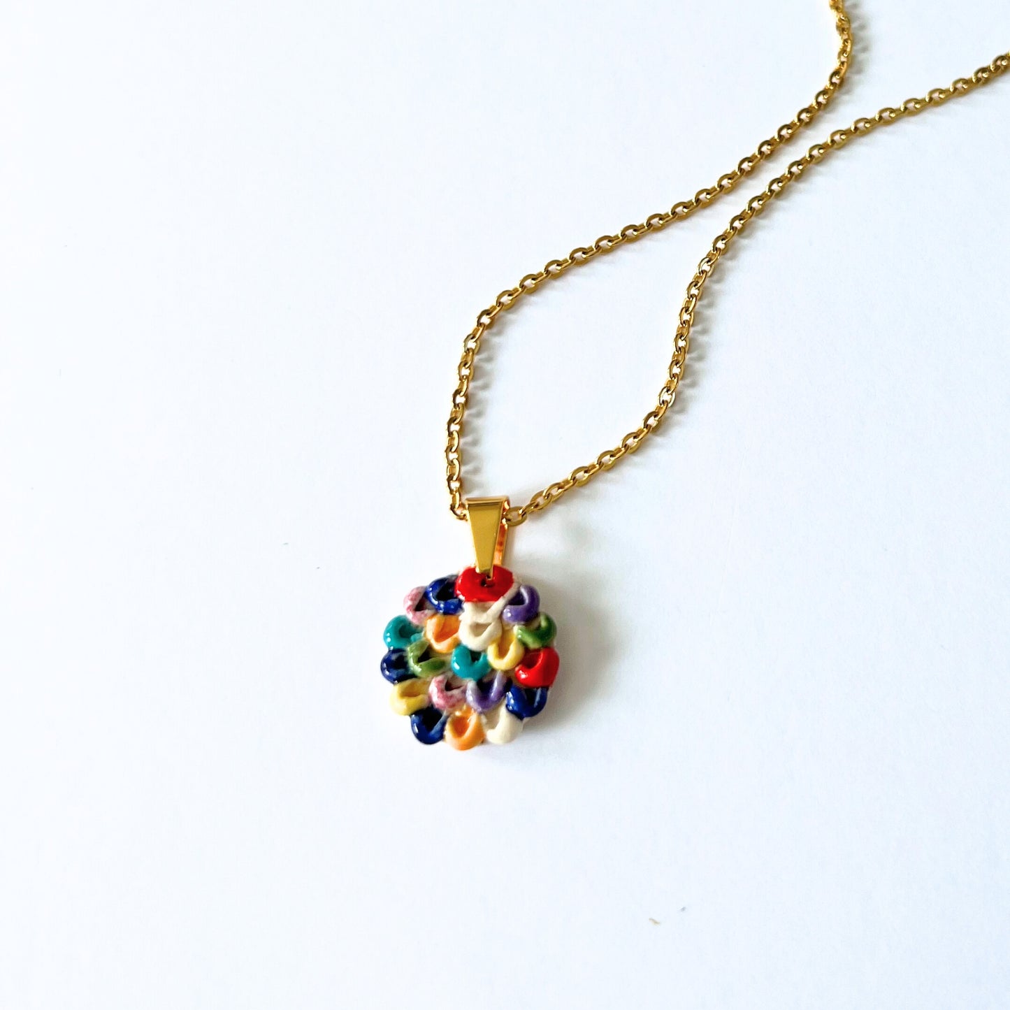 Confidence Necklace // Textured Surface