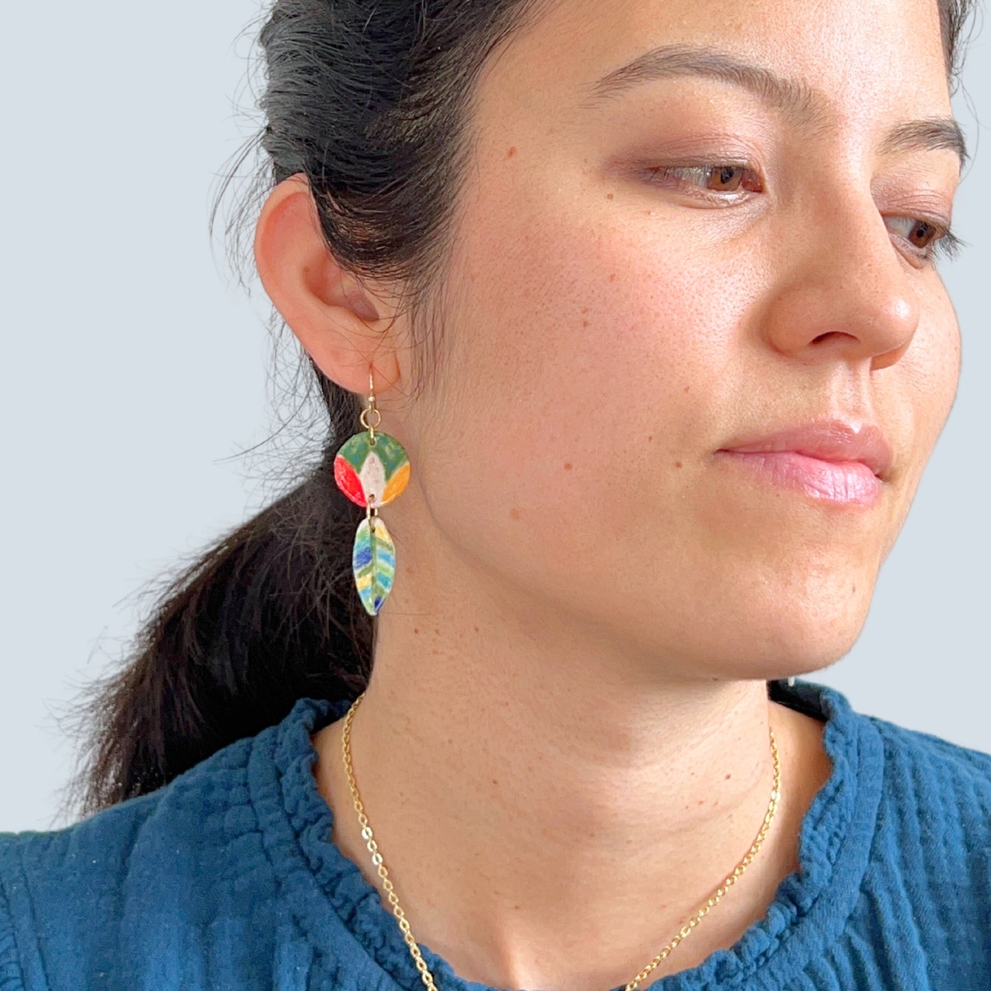 First Blossom Earrings // Flat Surface