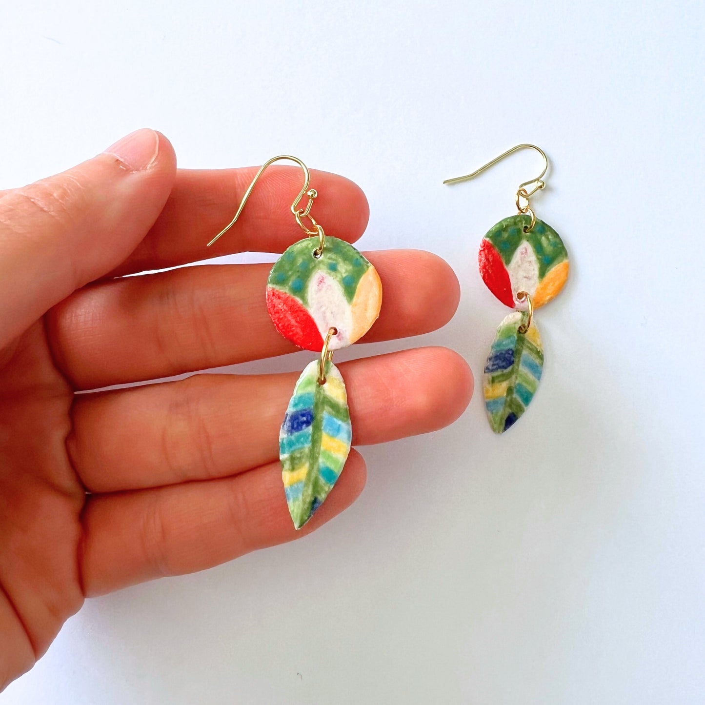 First Blossom Earrings // Flat Surface