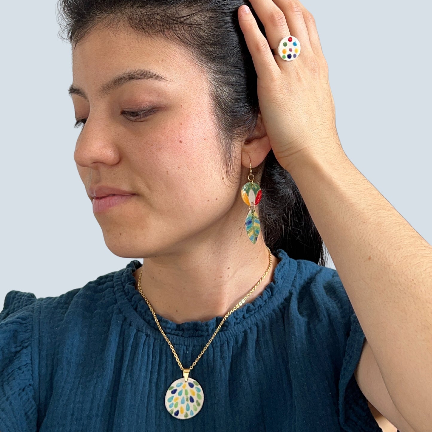 First Blossom Earrings // Flat Surface