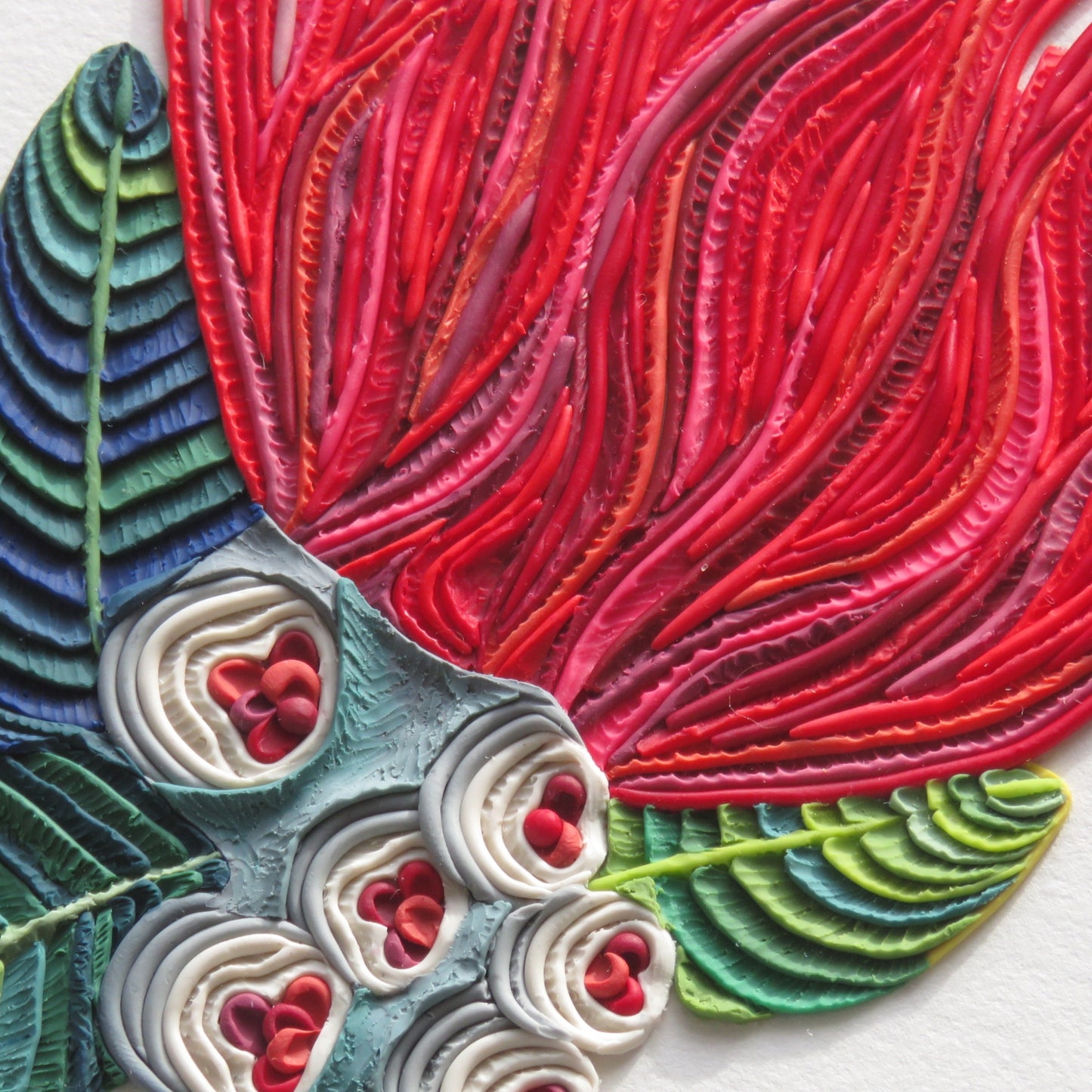 The Pohutukawa Flower A4 Print