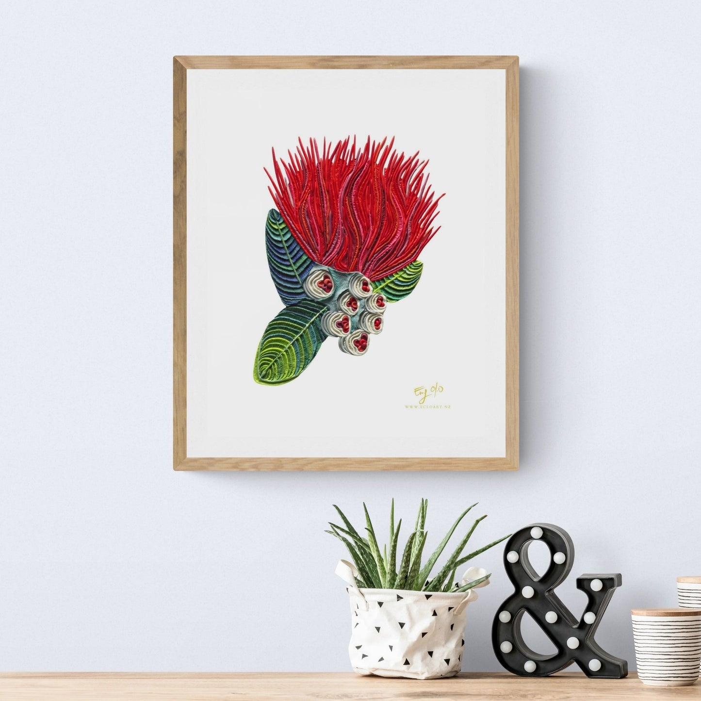 Pohutukawa Flower – Downloadable Print
