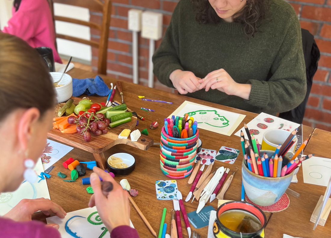 The Magic of the Mindful Clay Art Workshops