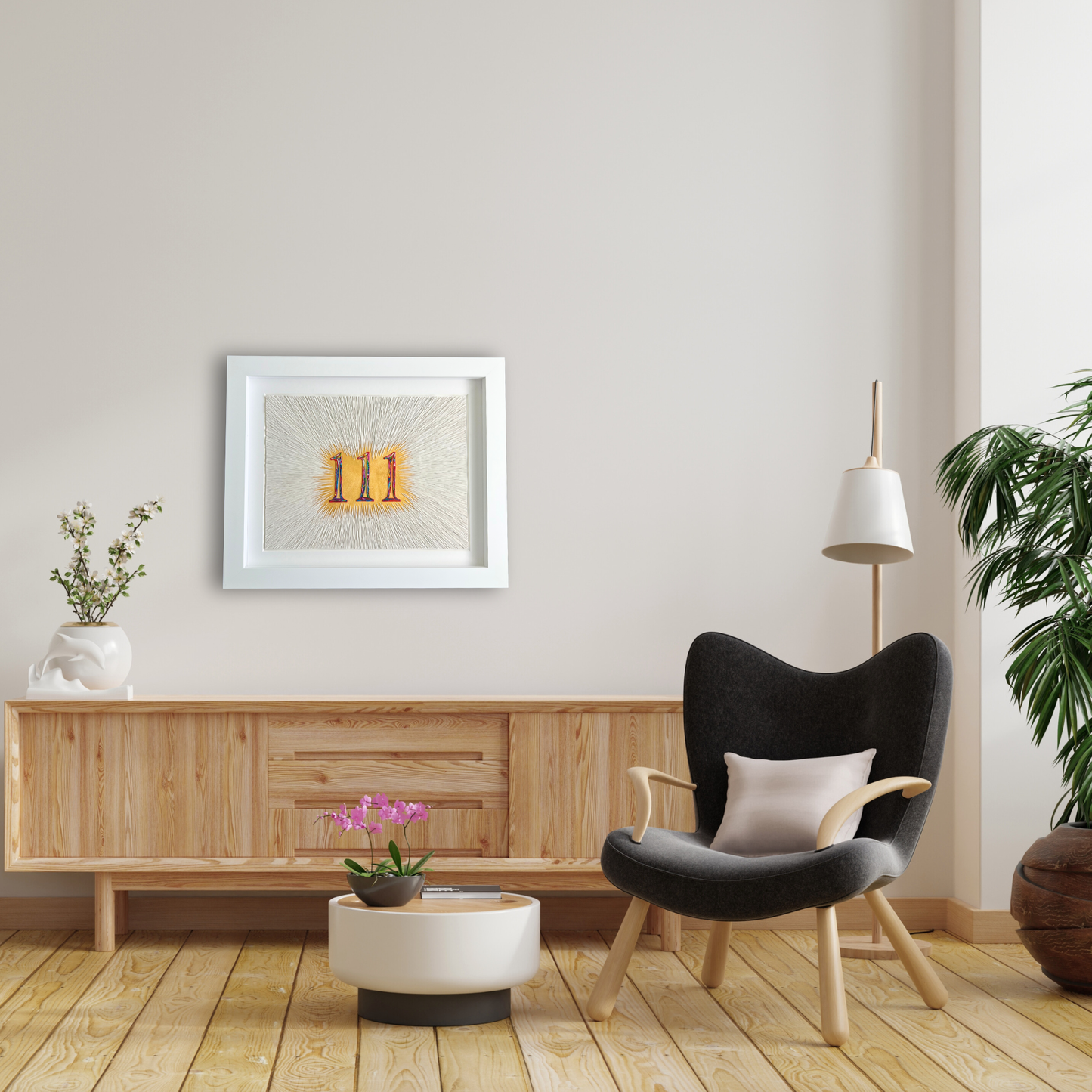 ''111'' Original Clay Art Piece