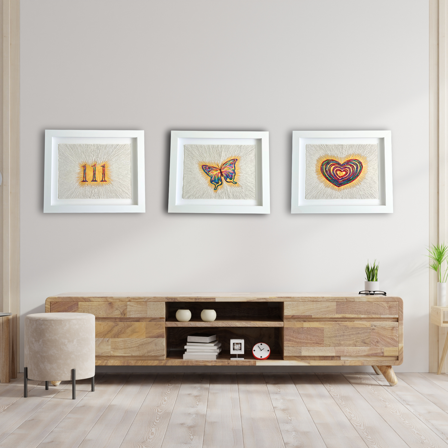 ''111'' Original Clay Art Piece