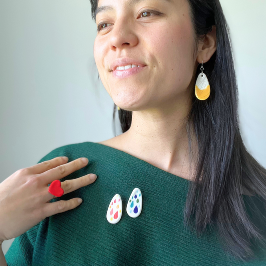 Rise & Receive Brooch