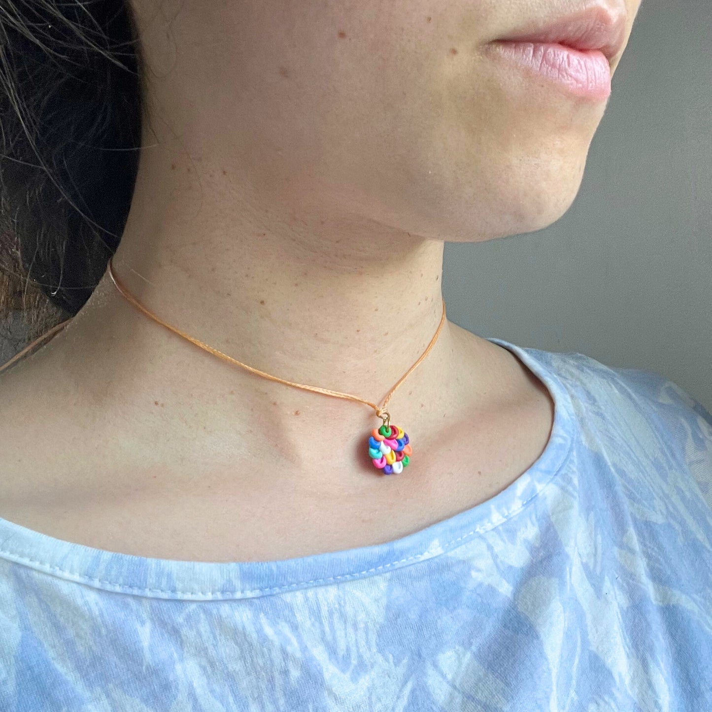 Colourful Flower Necklace