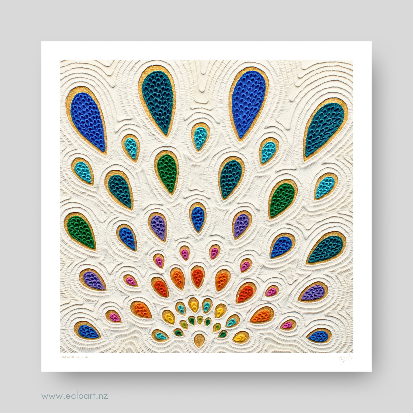 GROWTH Art Print by Emy Oikawa, Eclo Art - CRECIMIENTO