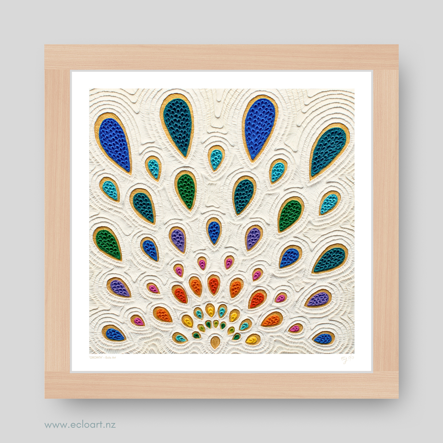 GROWTH Art Print by Emy Oikawa, Eclo Art - CRECIMIENTO