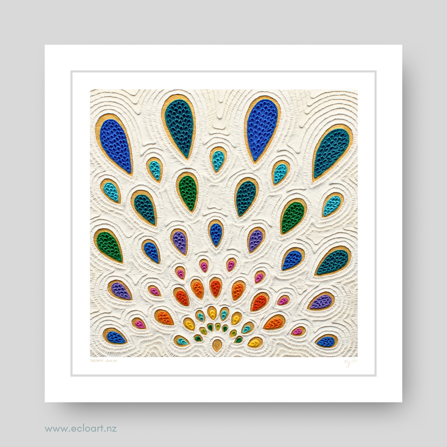 GROWTH Art Print by Emy Oikawa, Eclo Art - CRECIMIENTO