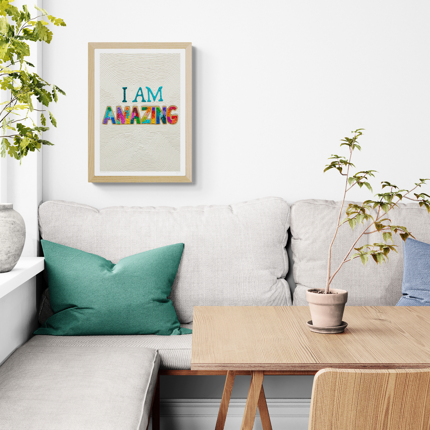 I AM AMAZING Art Print by Emy Oikawa, Eclo Art - YO SOY INCREIBLE
