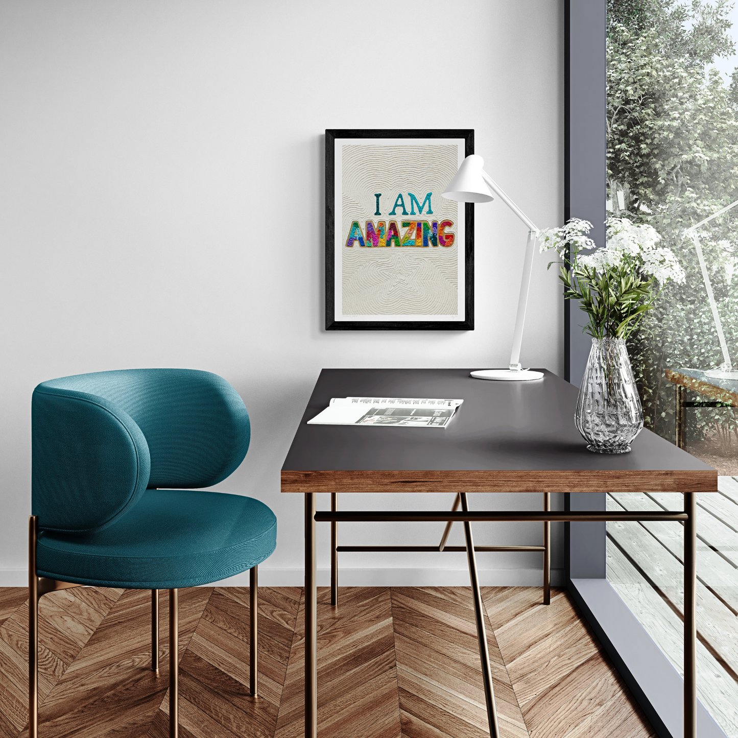 I AM AMAZING Art Print by Emy Oikawa, Eclo Art - YO SOY INCREIBLE