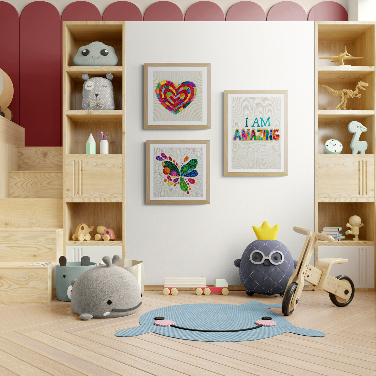 I AM AMAZING Art Print by Emy Oikawa, Eclo Art - YO SOY INCREIBLE